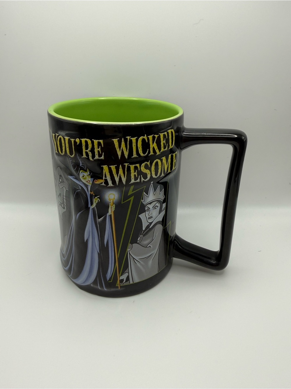 Disney Parks Villains You’re Wicked Mug Maleficent Ursula Cruella Evil Queen